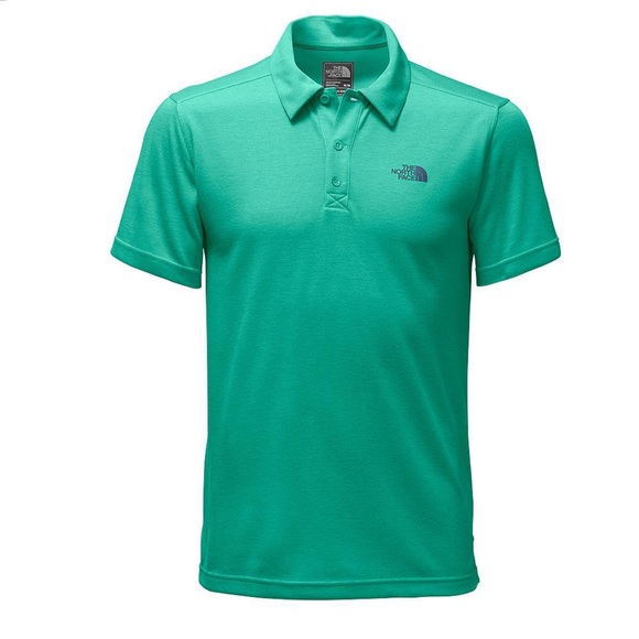 north face crag polo